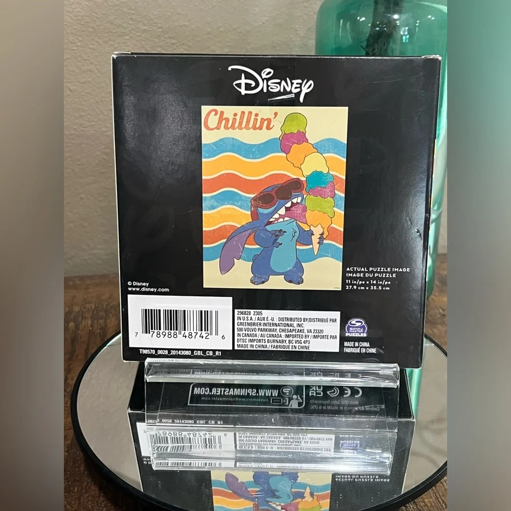 Disney Stitch 500 piece puzzle, new in box!